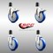 Service Caster 5 Inch 316SS Blue Poly Swivel 1-7/8 Inch Expanding Stem Caster Lock Brake, 2PK SS316TTLEX20S514-PPUB-BLUE-2-S-2-178 - alternate 3